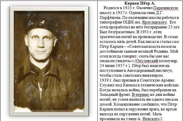 Карцев Пётр А. Карцев Пётр А.